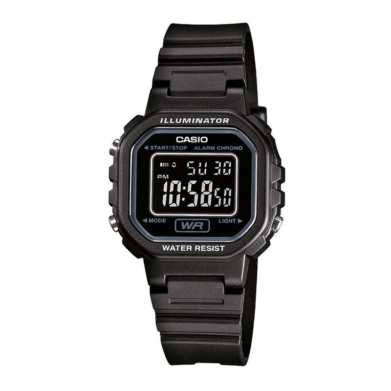 CASIO - Reloj CASIO LA-20WH-1BDF Resina Juvenil Negro