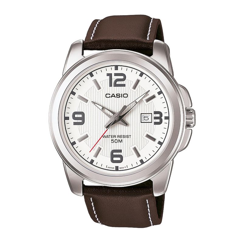 CASIO - Reloj CASIO MTP-1314L-7AVDF Acero Hombre Plateado