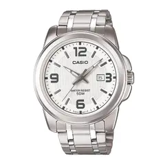 CASIO - Reloj MTP-1314D-7AVDF Acero Hombre Plateado