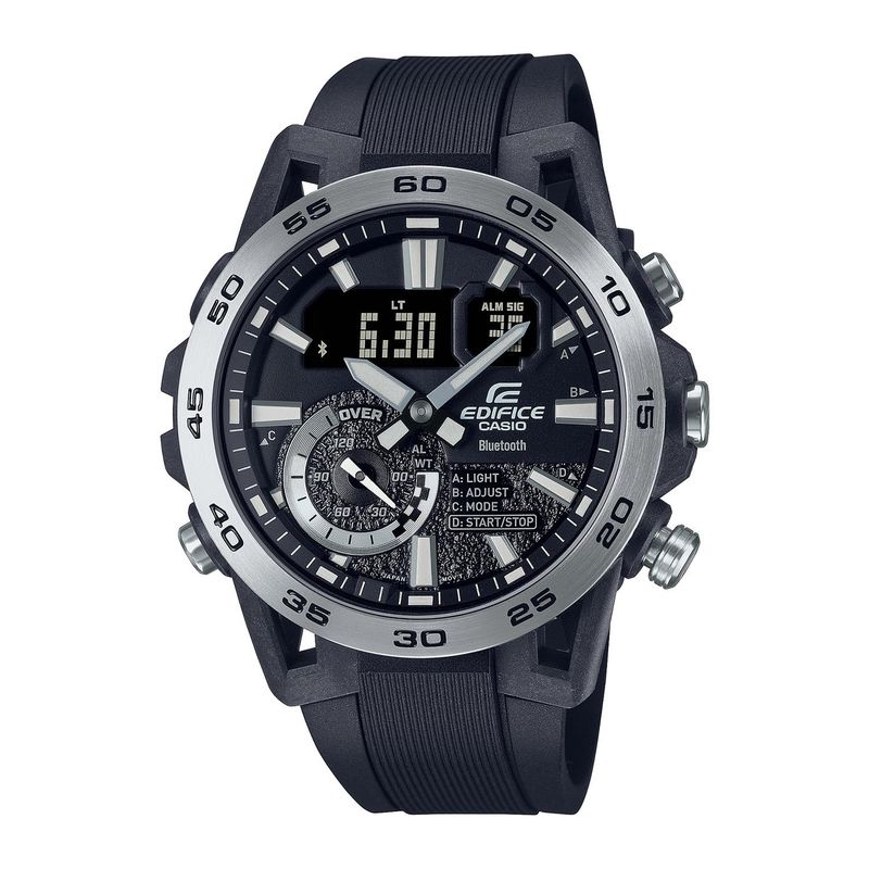 EDIFICE - Reloj EDIFICE ECB-40P-1ADF Carbono/Acero Hombre Negro