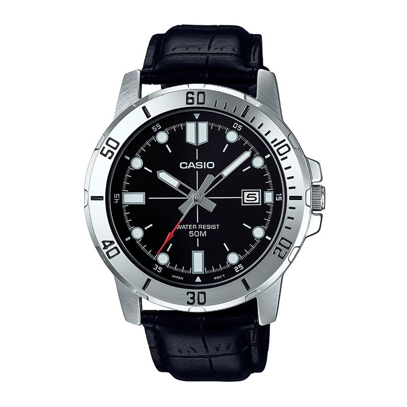 CASIO - Reloj CASIO MTP-VD01L-1EVUDF Acero Hombre Plateado