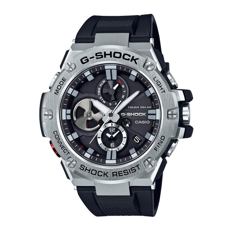 G-SHOCK - Reloj G-SHOCK GST-B100-1ADR Resina/Acero Hombre Plateado