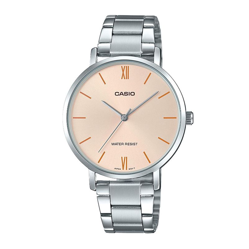 CASIO - Reloj CASIO LTP-VT01D-4BUDF Acero Mujer Plateado