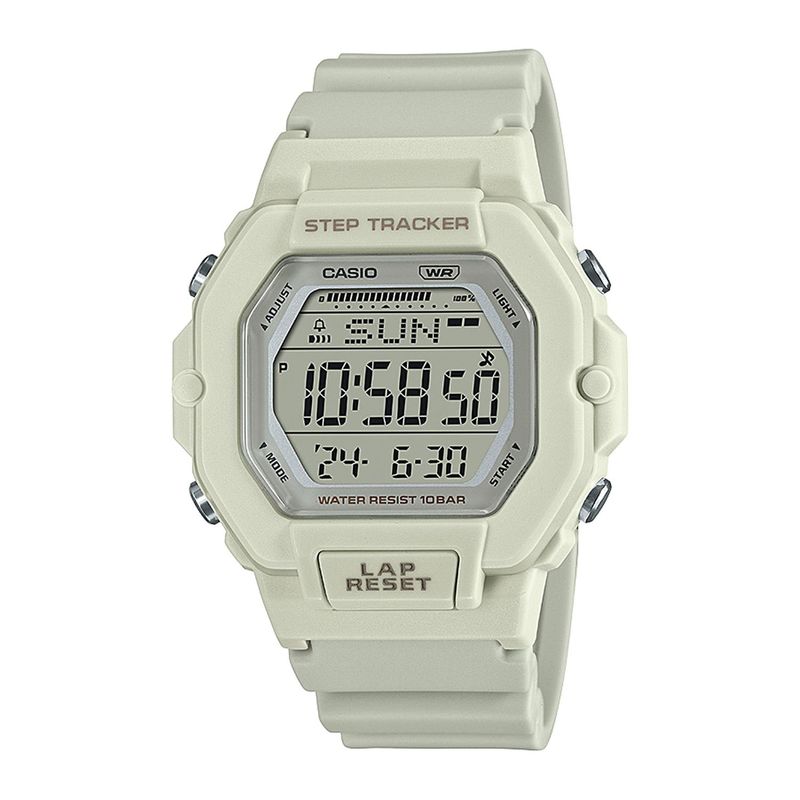 CASIO - Reloj CASIO LWS-2200H-8AVDF Resina Mujer Gris Claro