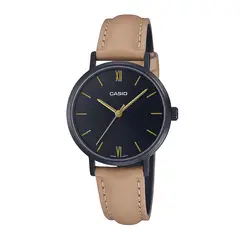 CASIO - Reloj LTP-VT02BL-1AUDF Acero Mujer Negro