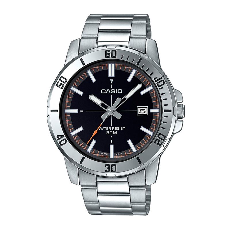 CASIO - Reloj CASIO MTP-VD01D-1E2VUDF Acero Hombre Plateado