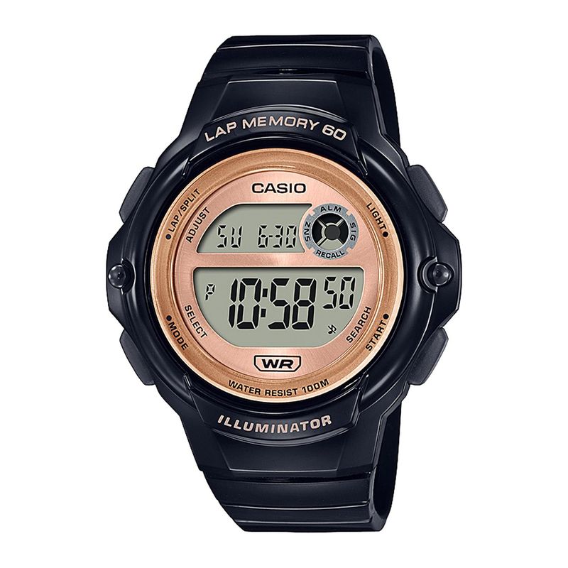 CASIO - Reloj CASIO LWS-1200H-1AVDF Resina Mujer Negro