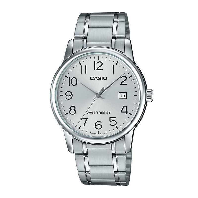 CASIO - Reloj CASIO MTP-V002D-7BUDF Acero Hombre Plateado