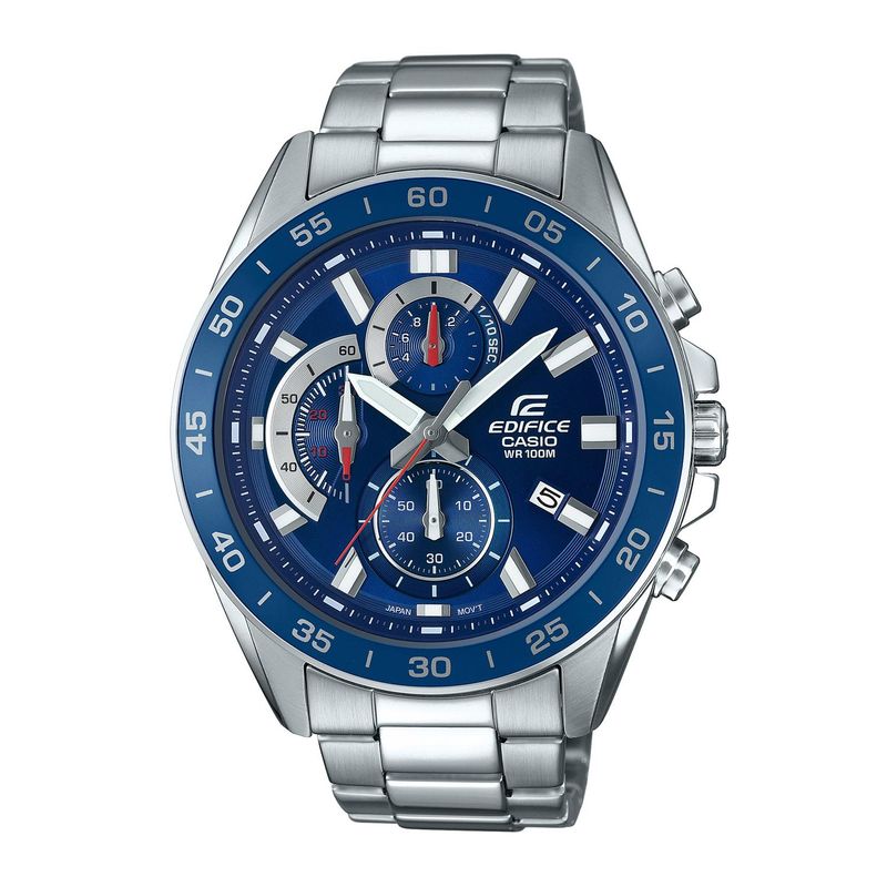 EDIFICE - Reloj EDIFICE EFV-550D-2AVUDF Acero Hombre Plateado