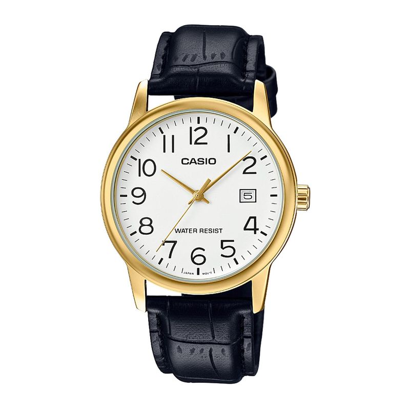 CASIO - Reloj CASIO MTP-V002GL-7B2UDF Acero Hombre Dorado
