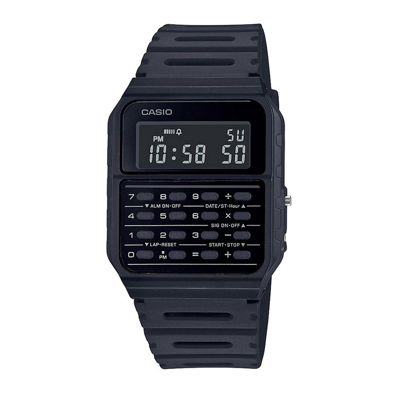CASIO - Reloj CASIO CA-53WF-1BDF Resina Juvenil Negro
