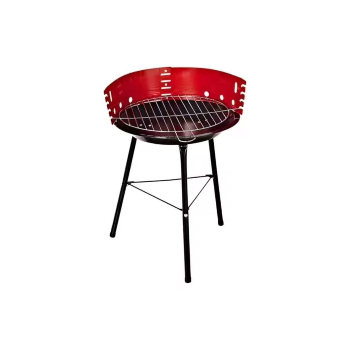 GENERICO - Parrilla A Carbón Redonda Portátil