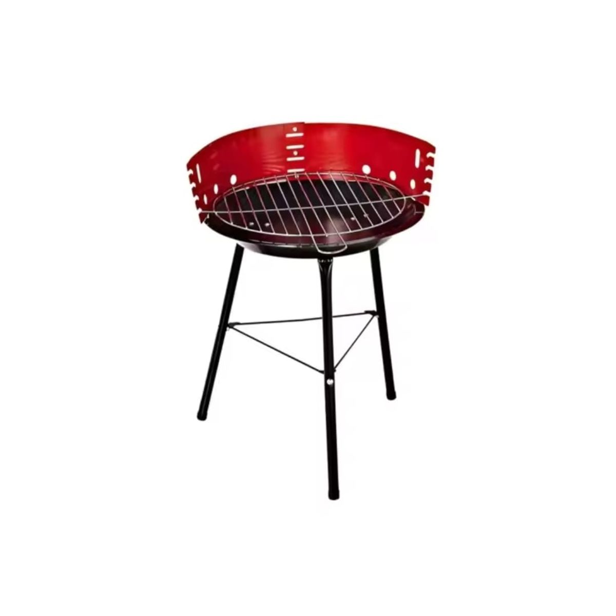 GENERICO - Parrilla A Carbón Redonda Portátil