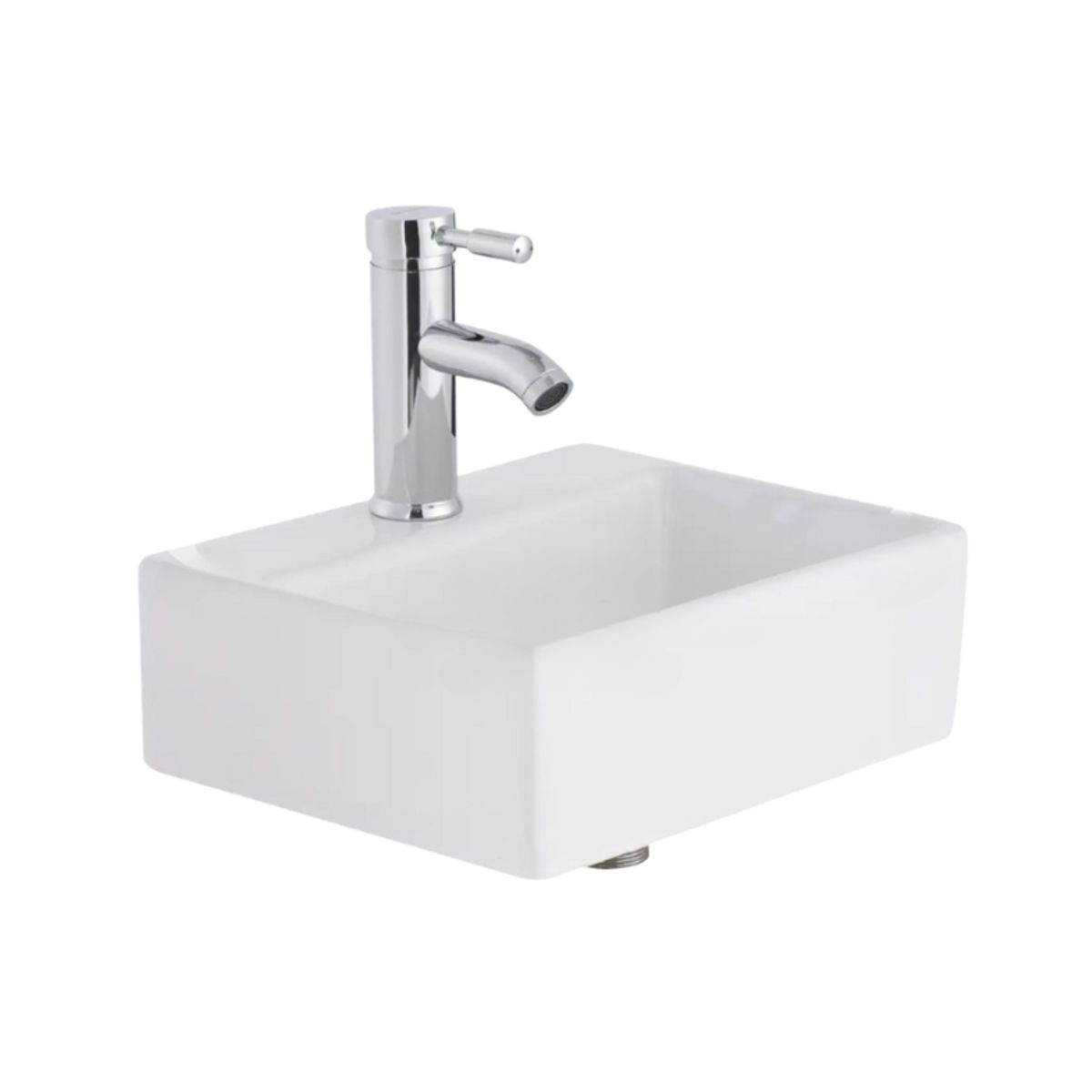 MODERN SPACE - Lavamanos Sobreponer O Colgante 32 X 29 Cm, Completo