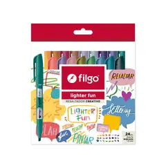 FILGO - Destacadores Lighter Fun 24 Colores