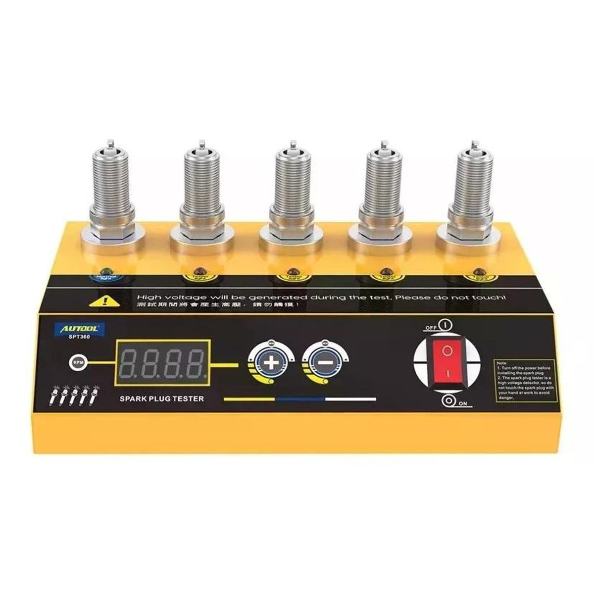 GENERICO - Probador De Bujías Spt360 Autool De Encendido 12v Automotriz