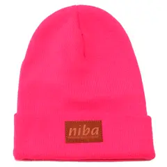 NIBA - Gorro Lana Los Maquis Rosado