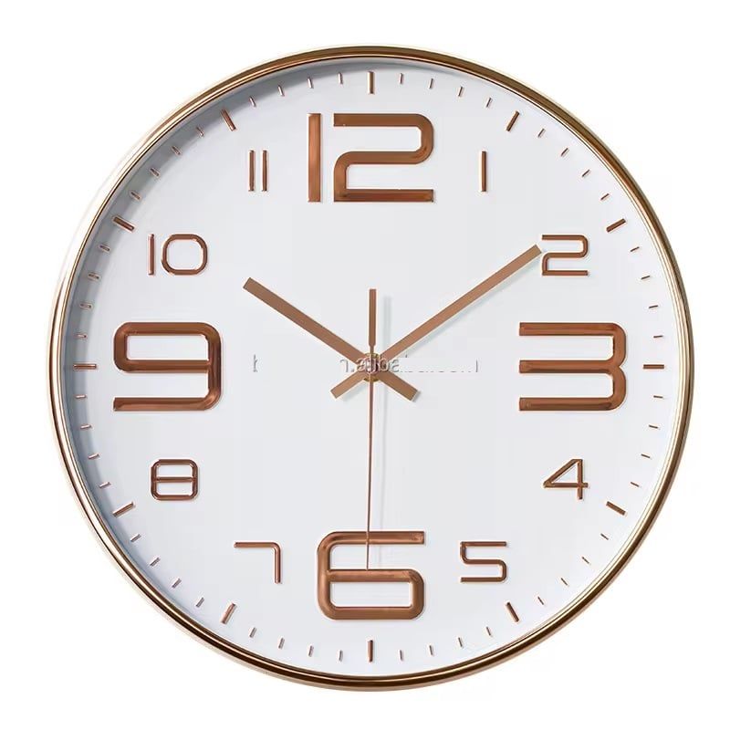 KIMMY - RELOJ DE PARED DE 30 CM BLANCO