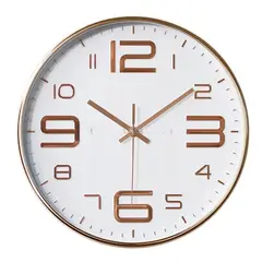 KIMMY - RELOJ DE PARED DE 30 CM BLANCO