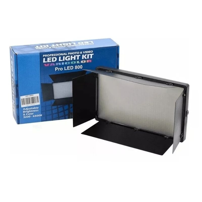 GENERICO - Kit Luz Led Para Fotografia/video Pro Led 800 + Tripode