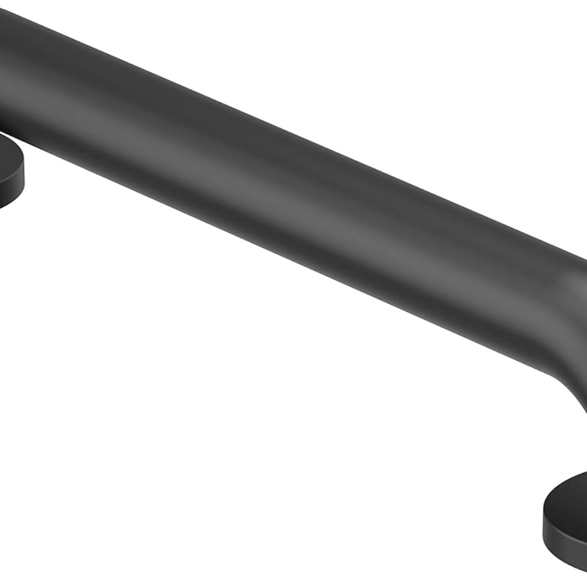 KUANGYE - Barra de seguridad para baño 30 cm negro mate