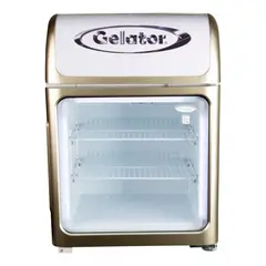GELATOR - Congelador vitrina vertical sobre mesa 70 lts