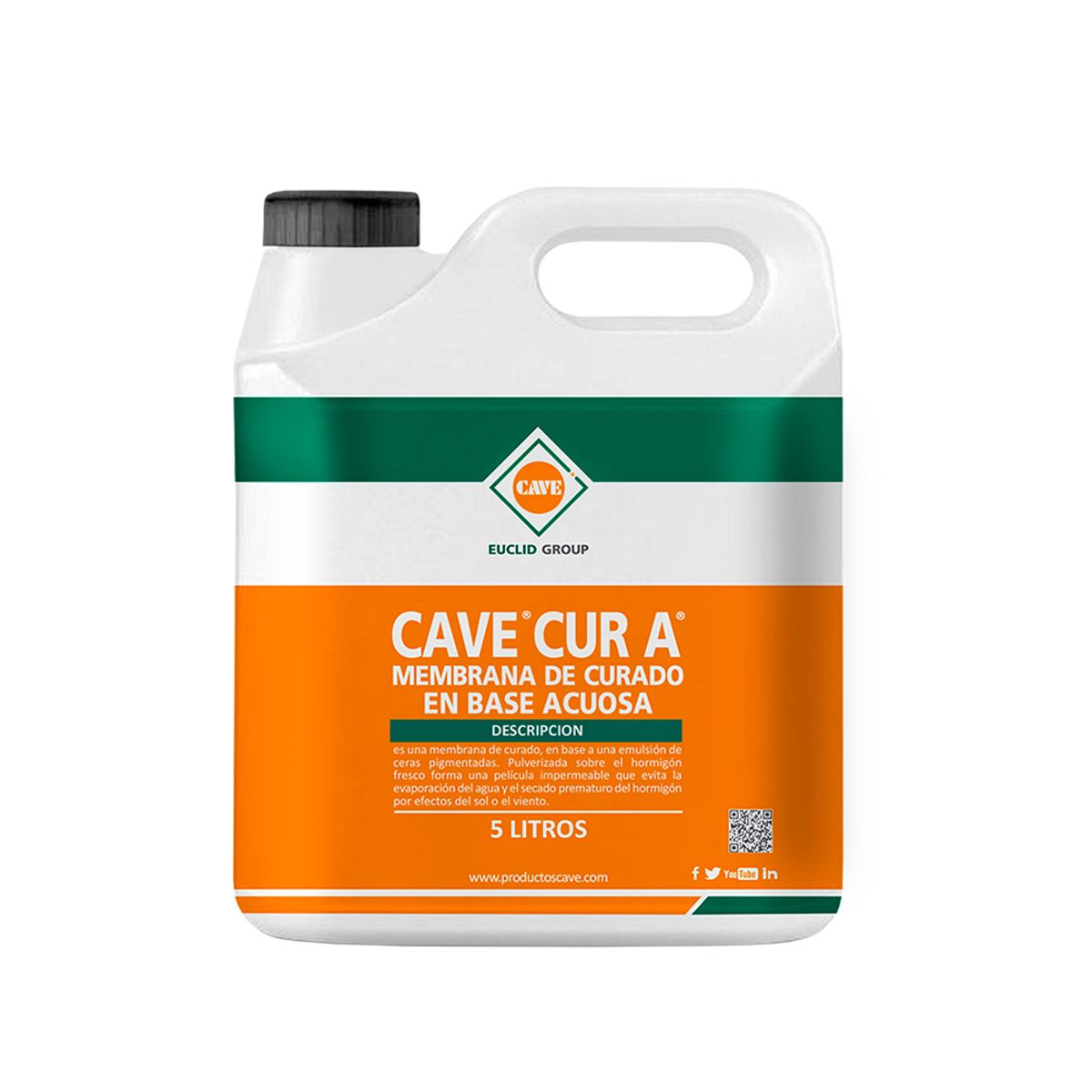 CAVE - Cave Cur A- Membrana de curado, Bidón 5 lt