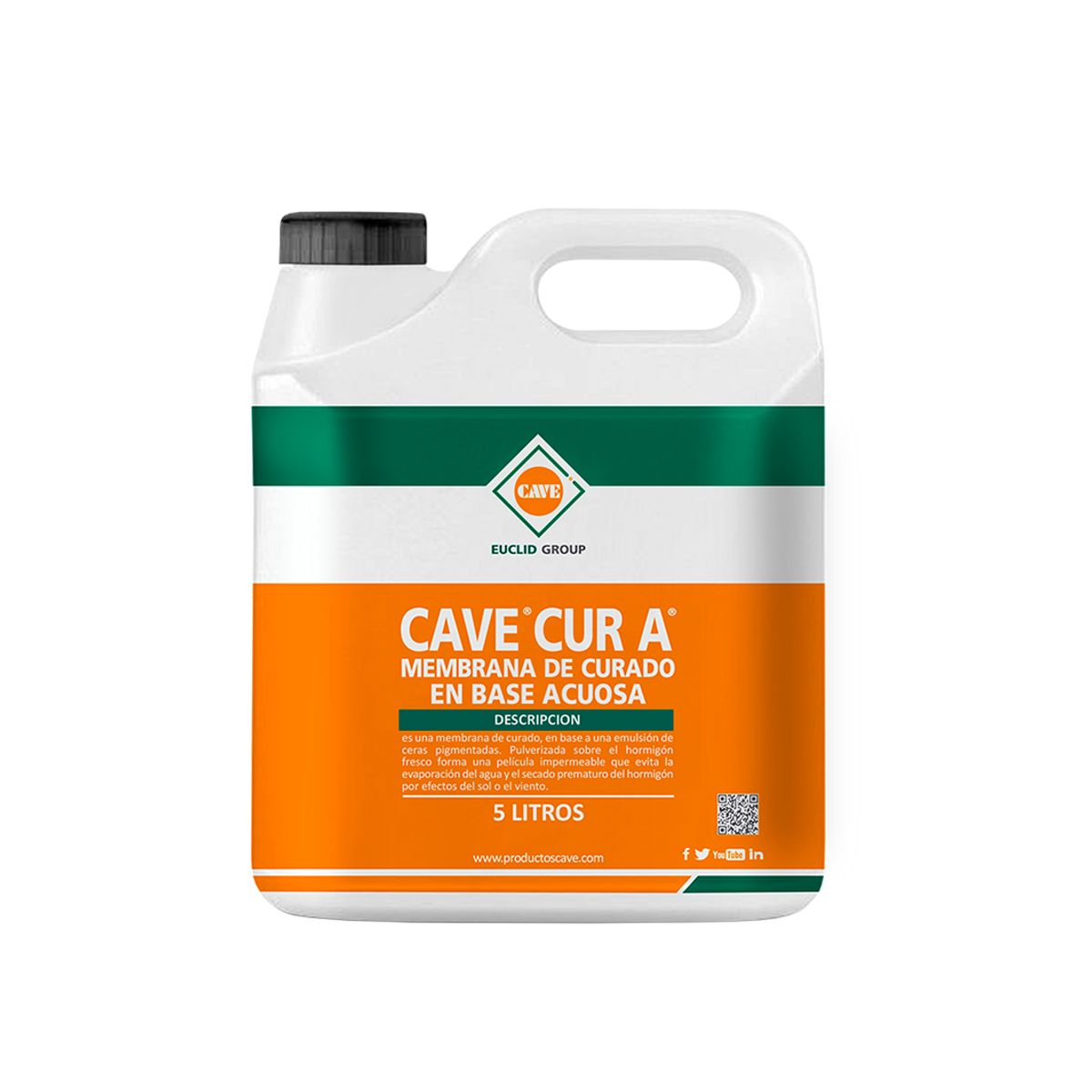 CAVE - Cave Cur A- Membrana de curado, Bidón 5 lt