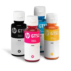 HP - Pack de tintas GT53 negro + GT52 color originales