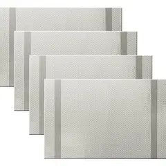 AZ AURAZEUS - Set De 4 Individuales Para Mesa Mantel Impermeables Diseños