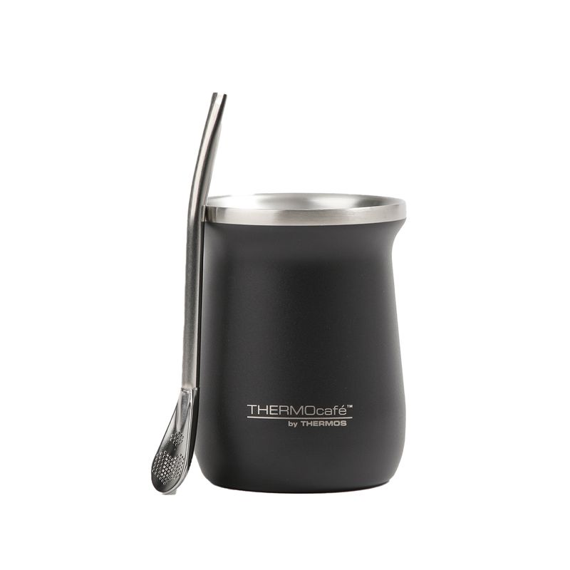 THERMOS - MATERO CBOMBILLA ACERO INOX 260ML GRANITE