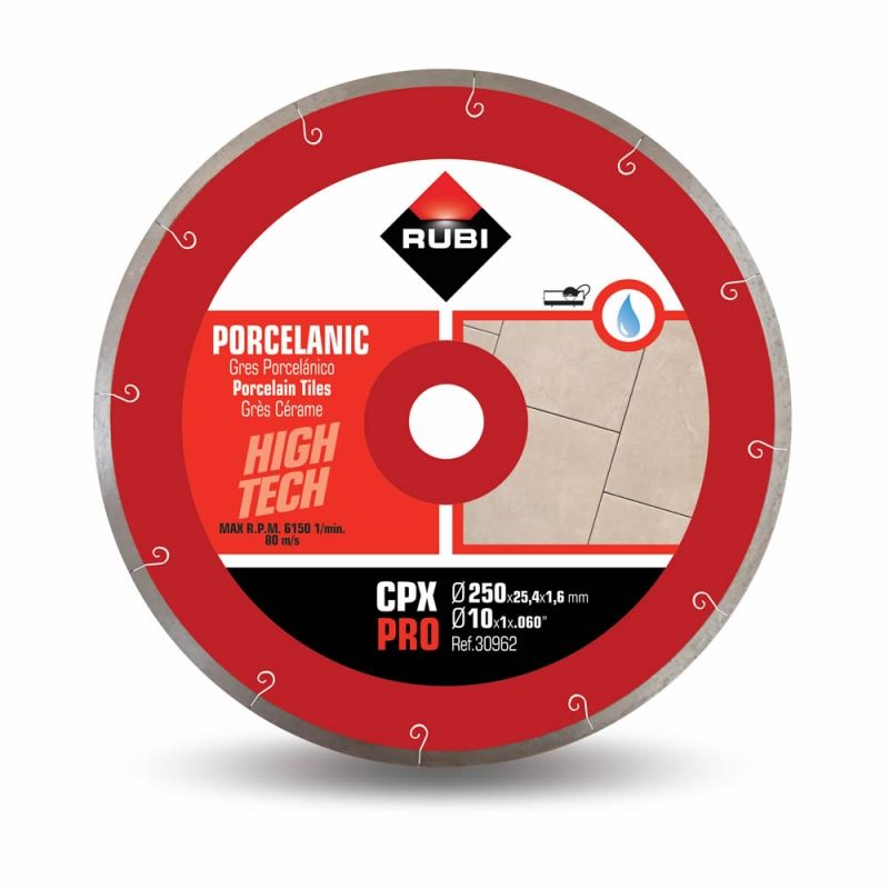 RUBI - Disco Diamante Continuo Cpx 250 Mm Pro #30962