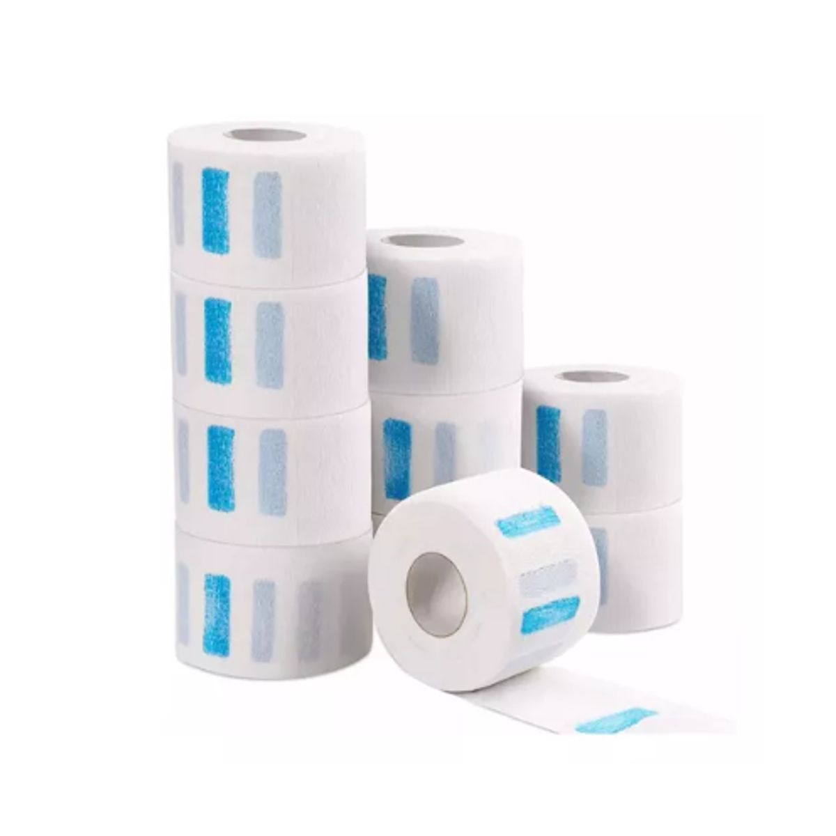 GENERICO - Kit 20 Rollo Papel Cubre Cuello Barbería Peluquería Barber