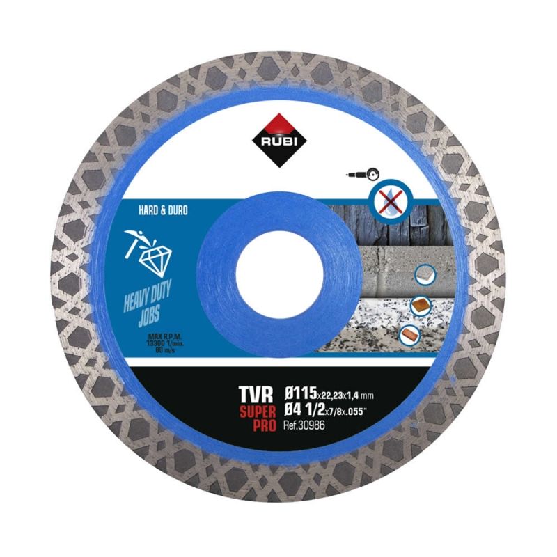 RUBI - Disco Diamante  Continuo Tvr 115 Mm Super Pro #30986