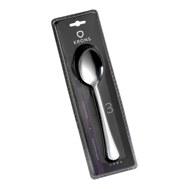 KRONS - Set 3  Cuchara Mesa Blister Luna Krons