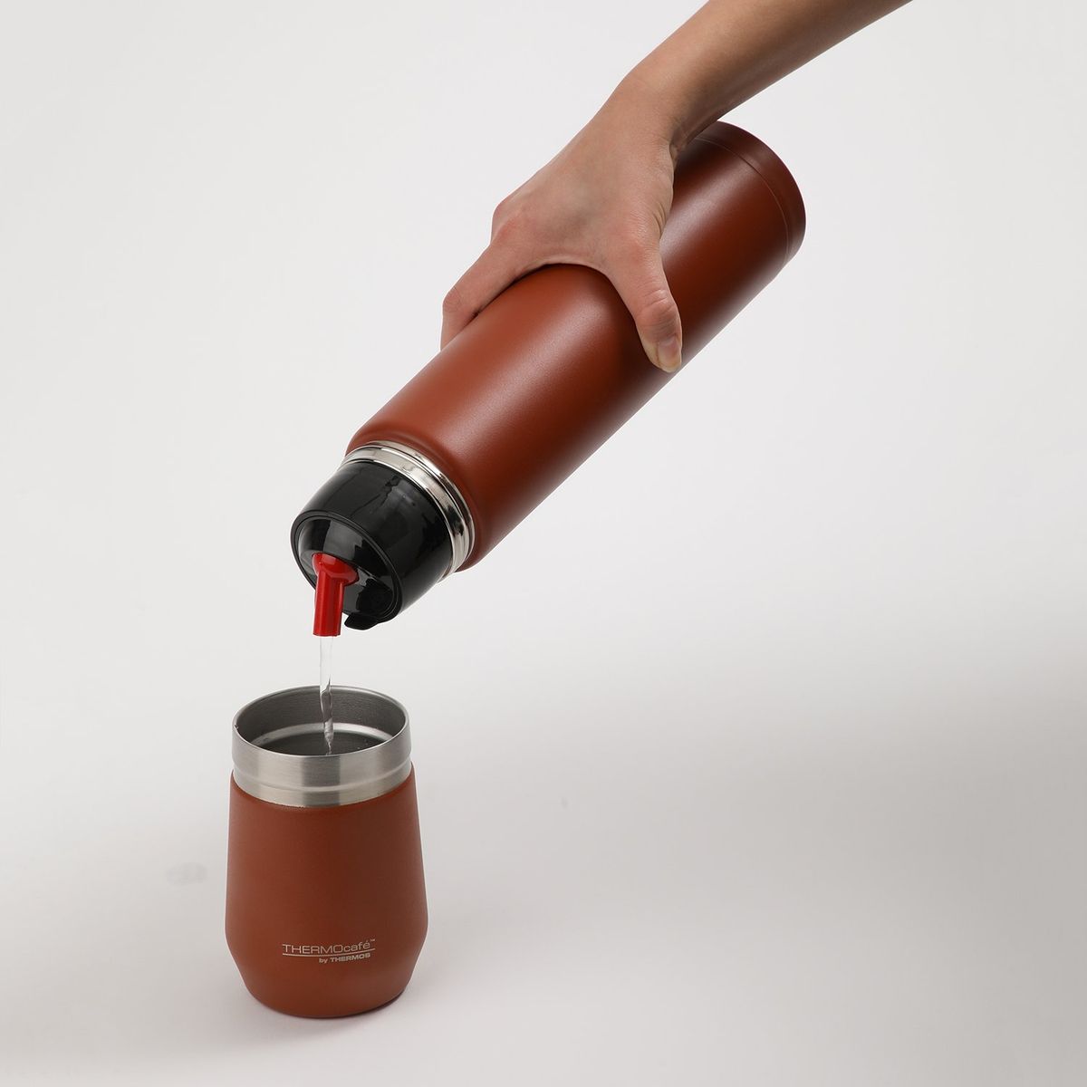 THERMOS - TERMO LIQUIDO MATERO ACERO INOXIDABLE 1LT SADDLE