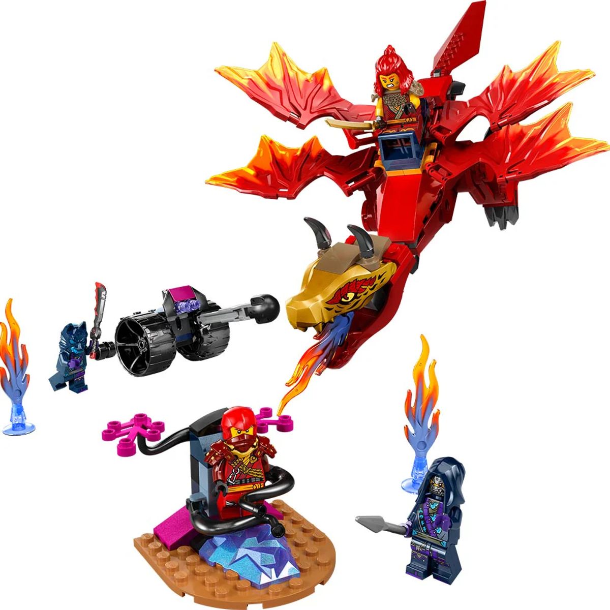 LEGO - Lego Ninjago Batalla Del Dragón Fuente De Kai (71815)