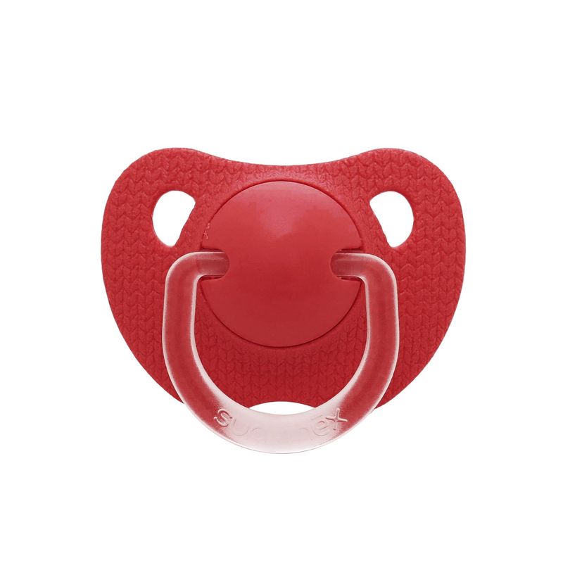 SUAVINEX - CHUPETE ANATÓMICO SILICONA EVOLUTION ROJO +6M
