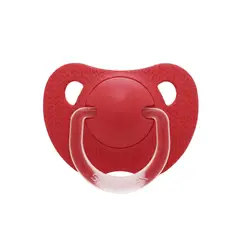 SUAVINEX - CHUPETE ANATÓMICO SILICONA EVOLUTION ROJO +6M