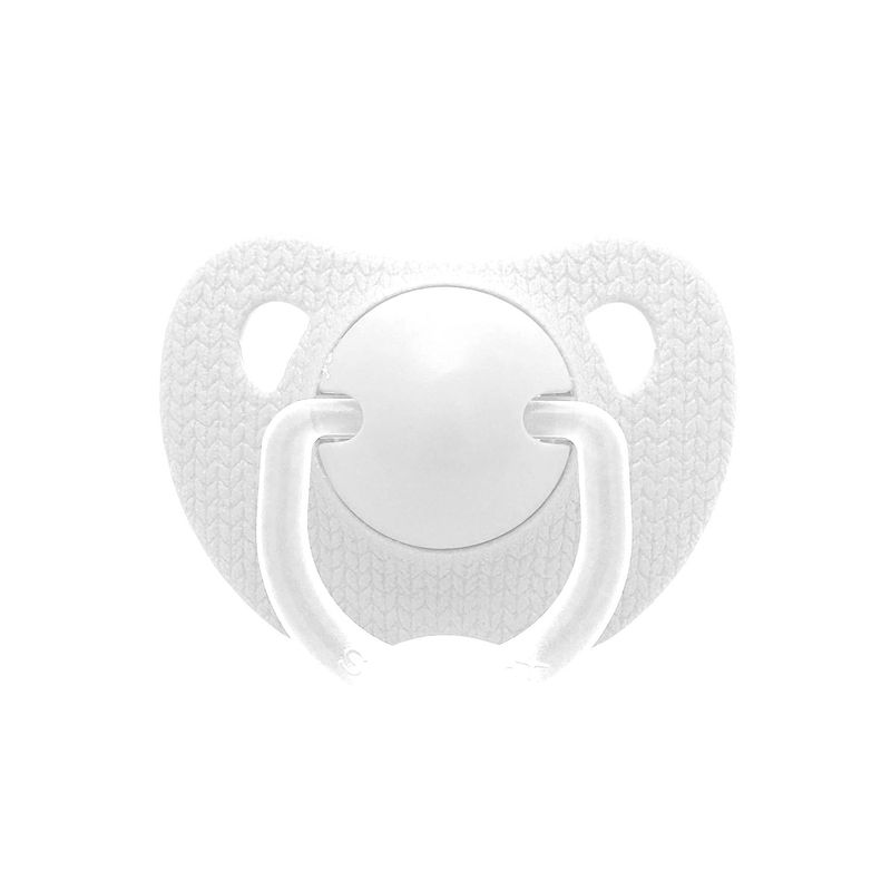 SUAVINEX - CHUPETE ANATÓMICO SILICONA EVOLUTION BLANCO +6M