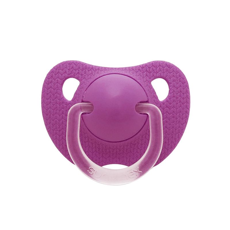 SUAVINEX - CHUPETE ANATÓMICO SILICONA EVOLUTION MORADO +6M