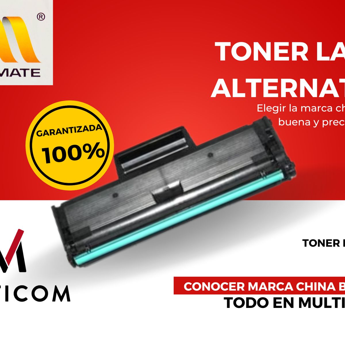 GENERICO - Toner Alternativa D101  Multicom & Chinamate Para SAMSUNG
