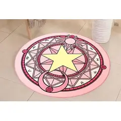 GENERICO - Alfombra Sakura Card Captor Color Rosado 60cm…
