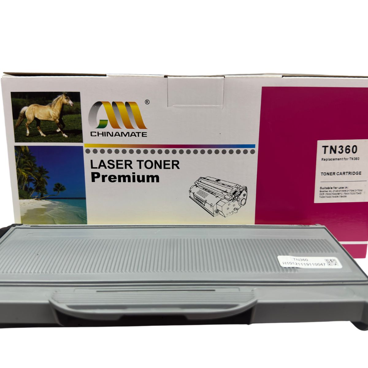 GENERICO - 1 Toner Alternativa TN360 Multicom & Chinamate Para BROTHER