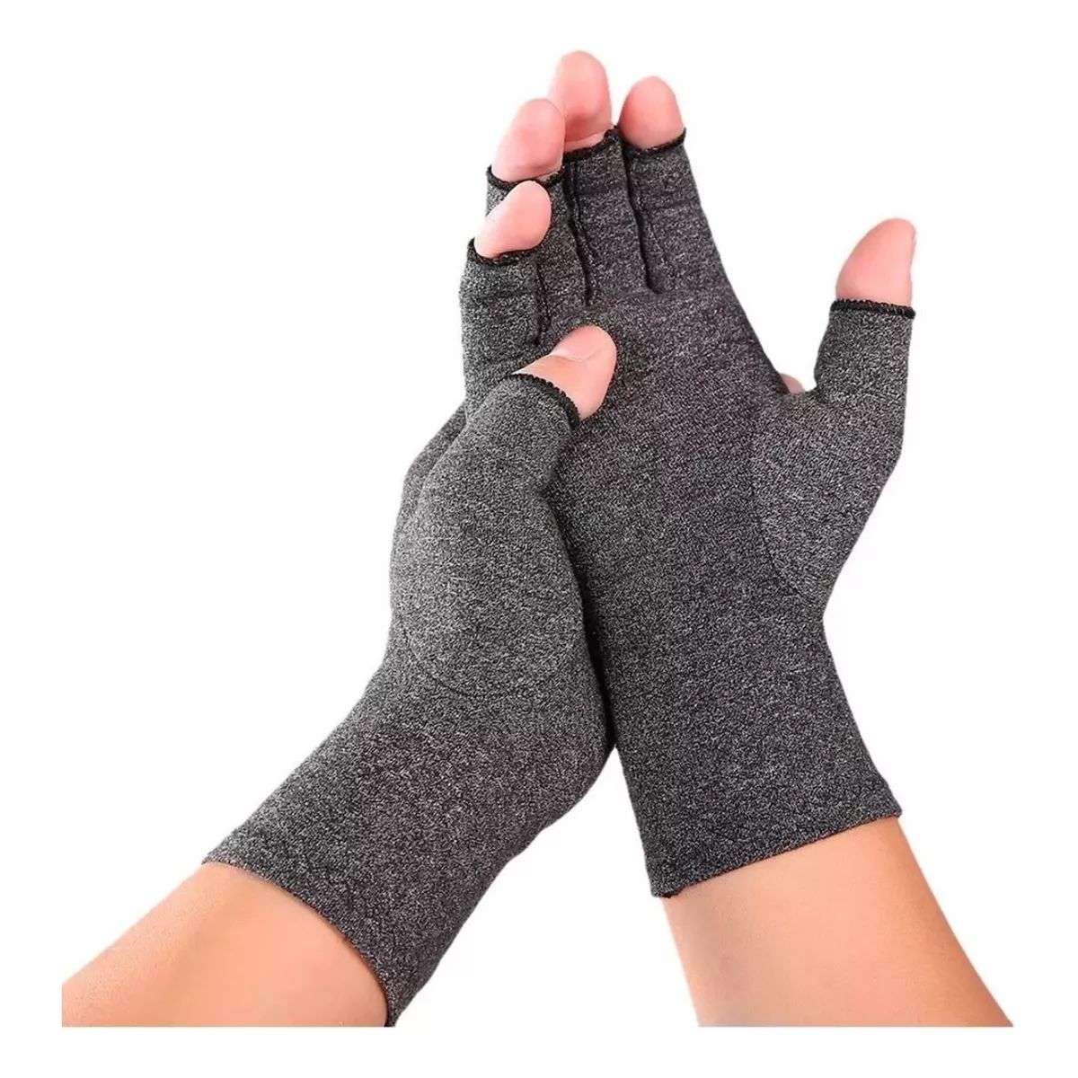 ONEDER - Guantes Compresión Para Artritis Artrosis O Tenditis GrisTalla L