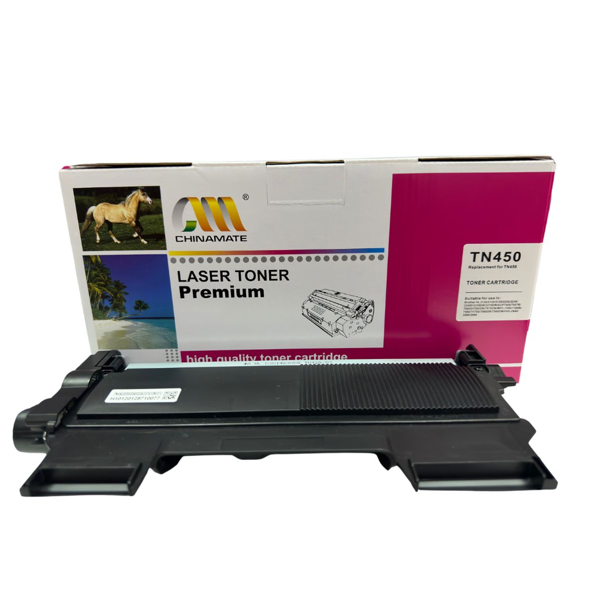 GENERICO - 1 Toner Alternativa TN450 Multicom & Chinamate Para BROTHER