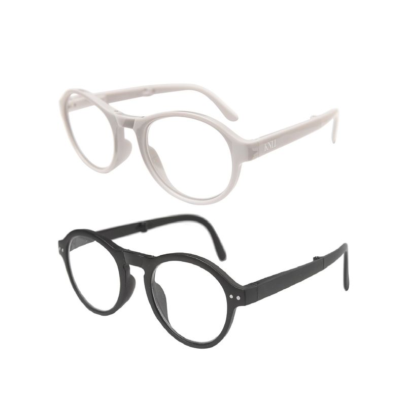 KANALLA - Pack 2 Lentes De Lectura Plegable Con Filtro Azul mod Gris / Negro 1.0
