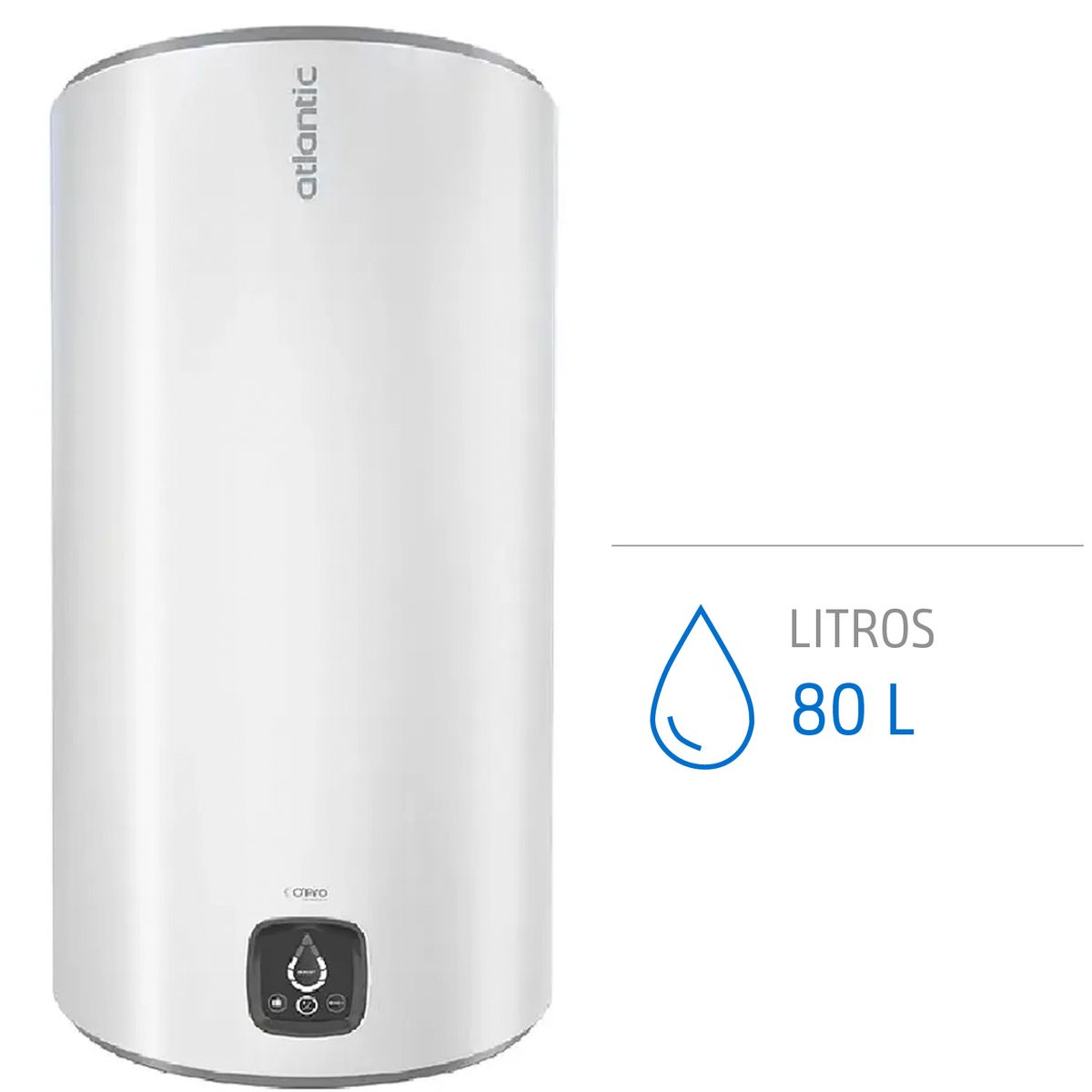 Termo Eléctrico Atlantic Genius 80 litros, marca ATLANTIC - Foto Principal