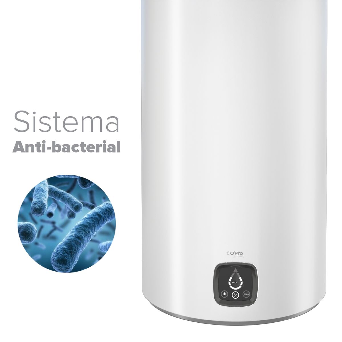 ATLANTIC - Termo Eléctrico Atlantic Genius 80 litros