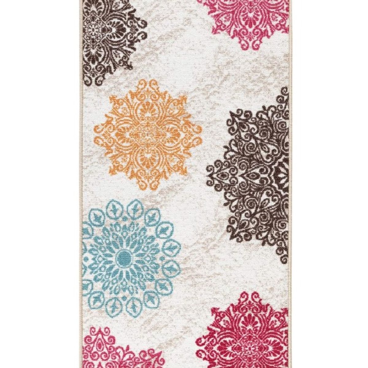 MROTTO - Alfombra Pasillo Blanco 70 cm x 2 metros ANTIDESLIZANTE